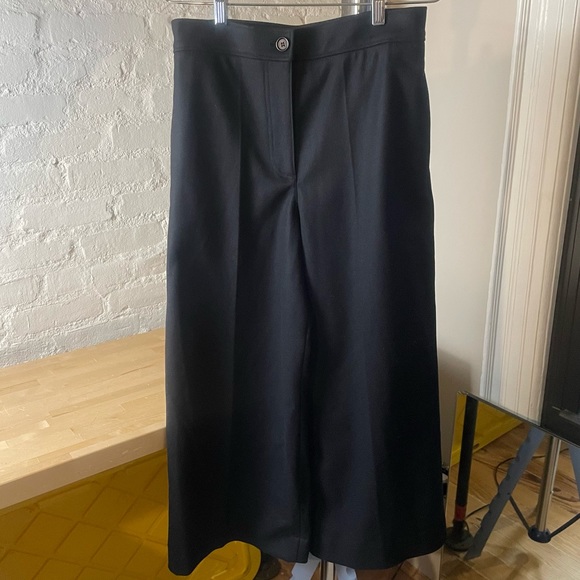 COS Pants - COS NWT wool trouser pants wide leg sleek black work casual fall winter luxe